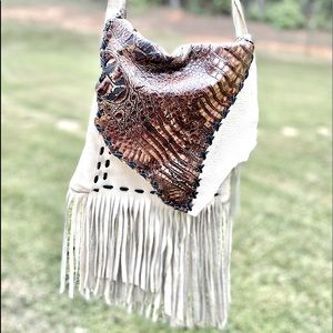 Handmade | Leather Boho Crossbody